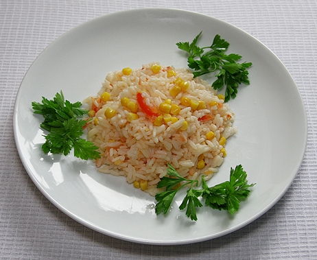 рис с кукурузой