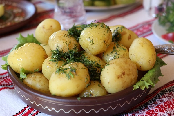 картофель в пароварке