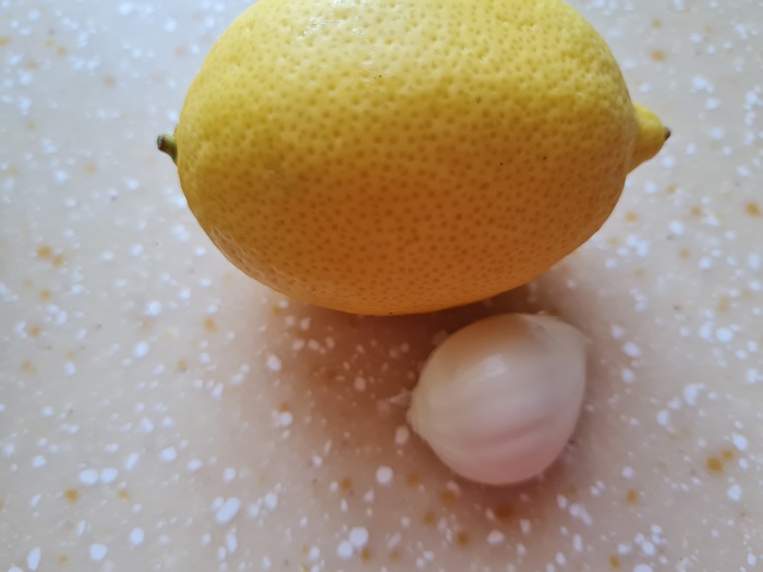 лимон и чеснок